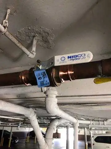 Copper pipe repair and valve work for Backflow Testing in Schaumburg